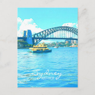 Carte Postale Pont du port de Sydney Ferry