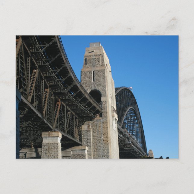 Carte Postale pont du port de sydney pylon (Devant)
