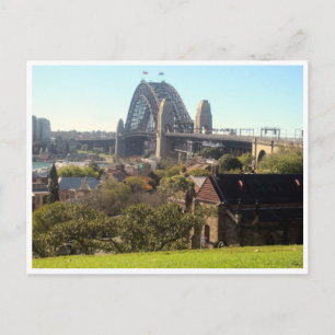 Carte Postale pont du port de sydney vue
