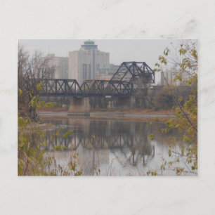 Carte Postale Pont du train de Winnipeg
