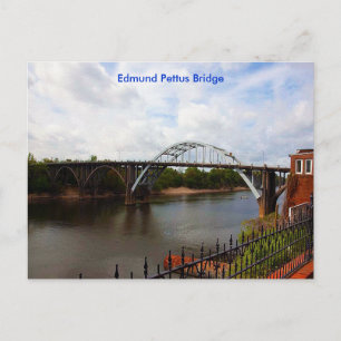 Carte Postale Pont Edmund Pettus à Selma, Alabama