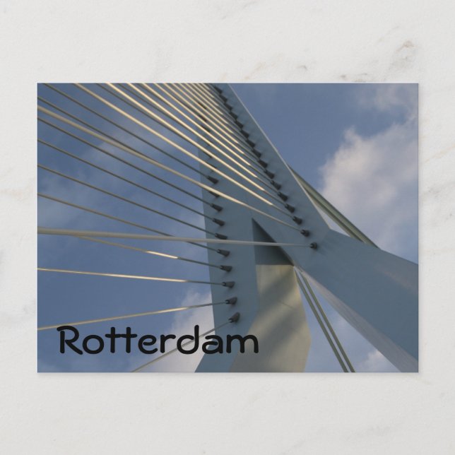 Carte Postale Pont Erasmus, Rotterdam (Devant)