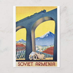 Carte Postale Pont ferroviaire de l'Arménie soviétique