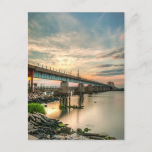 Carte Postale Pont ferroviaire Rockaway