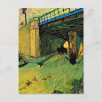 Pont ferroviaire sur Montmajour par Vincent van Go