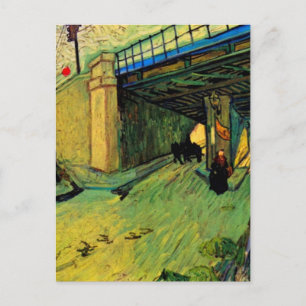 Carte Postale Pont ferroviaire sur Montmajour par Vincent van Go