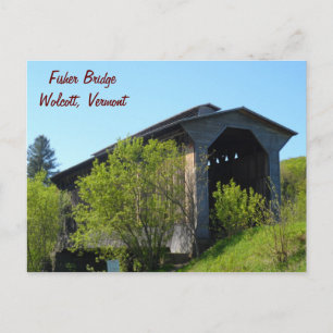 Carte Postale Pont Fisher - Vermont