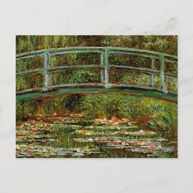 Carte Postale Pont français de Monet Giverney (Devant)