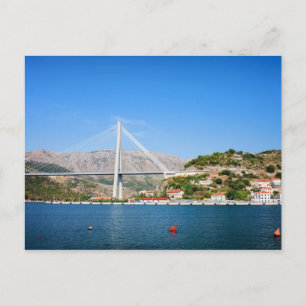 Carte Postale Pont Franjo Tudjman à Dubrovnik