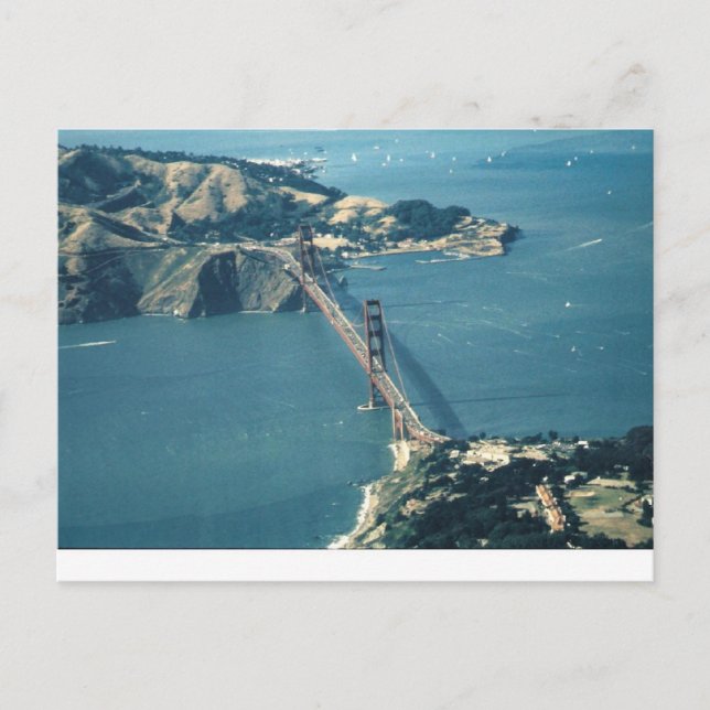 Carte Postale Pont GG Marin Headlands (Devant)