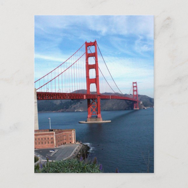 Carte Postale Pont Golden Gate (Devant)