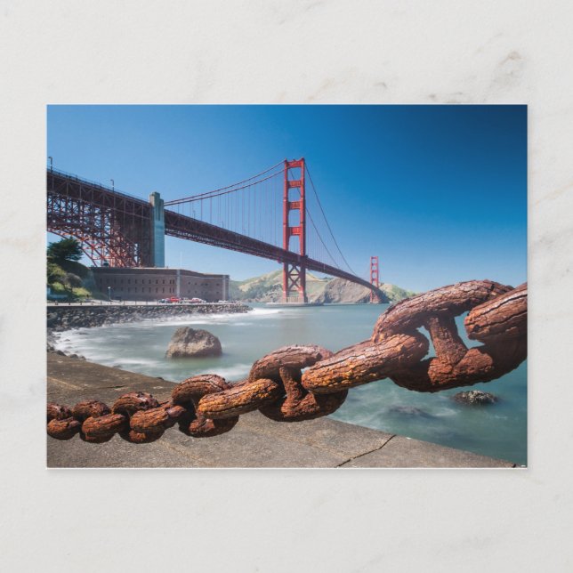 Carte Postale Pont Golden Gate (Devant)