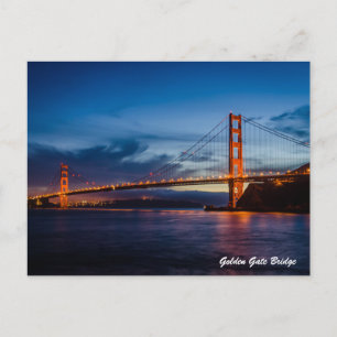 Carte Postale Pont Golden Gate