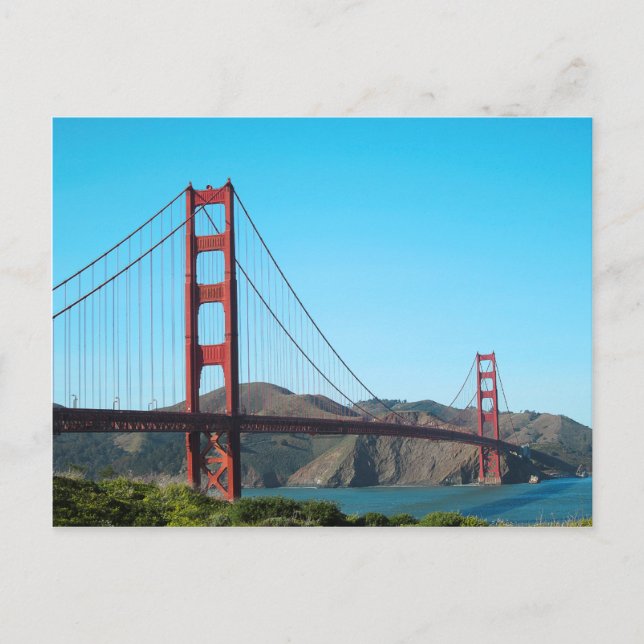 Carte Postale Pont Golden Gate (Devant)