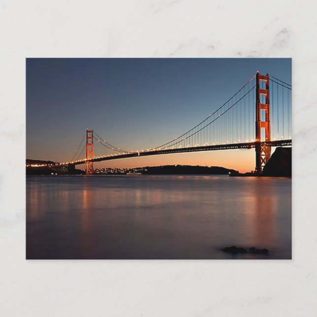 Carte Postale Pont Golden Gate (Devant)