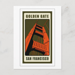 Carte Postale Pont Golden Gate