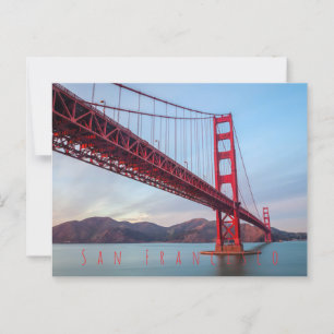 Carte Postale Pont Golden Gate