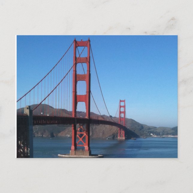Carte Postale Pont Golden Gate (Devant)