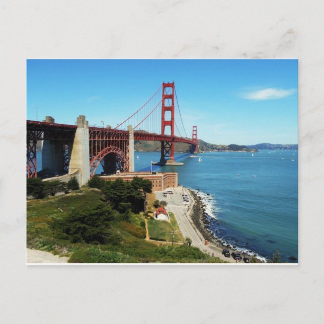 Carte Postale Pont Golden Gate (Devant)