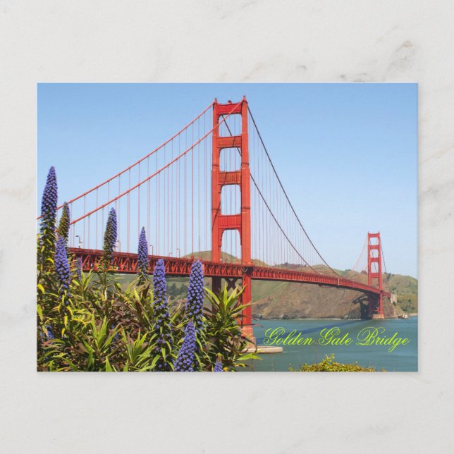 Carte Postale Pont Golden Gate (Devant)