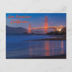 Carte Postale Pont Golden Gate de San Francisco Californie