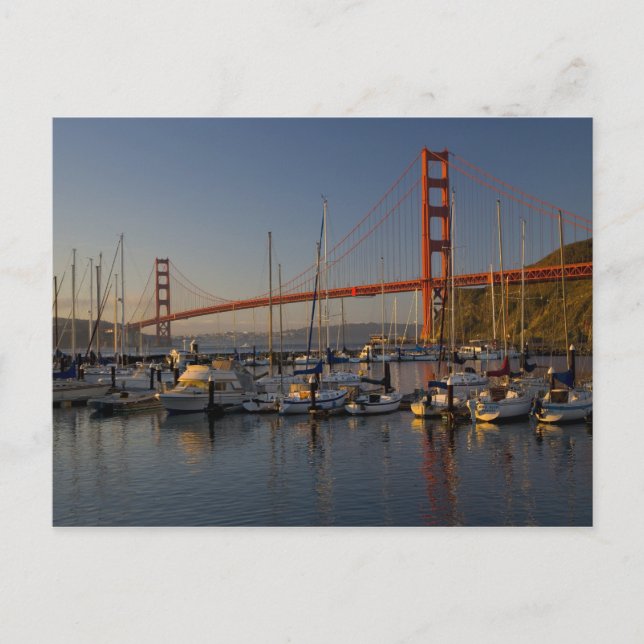 Carte Postale Pont Golden Gate et San Francisco 4 (Devant)