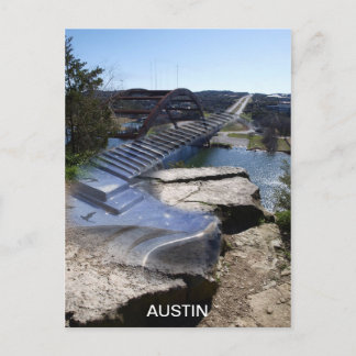 Carte Postale Pont guitare d'Austin