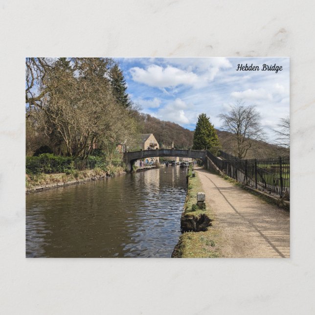 Carte Postale Pont Hebden (Devant)