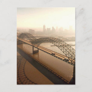 Carte Postale Pont Hernando de Soto à Memphis