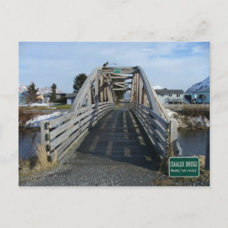 Carte Postale Pont Isaalux dans la ville d'Unalaska, AK
