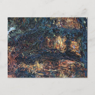 Carte Postale Pont japonais par Claude Monet, Beaux-Arts Vintage