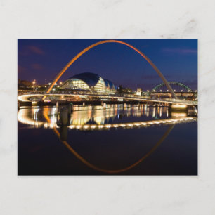 Carte Postale Pont Millenium Newcastle