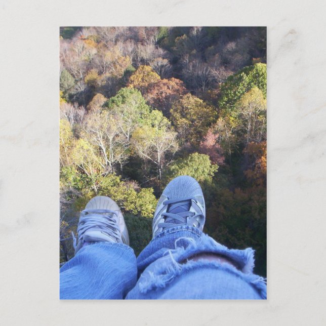 Carte Postale Pont naturel amoureux (Devant)