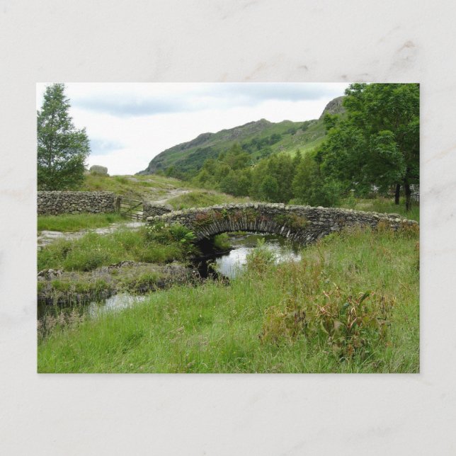Carte Postale Pont Packhorse à Watendlath (Devant)