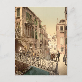 Carte Postale Pont Paradise, Venise, Italie
