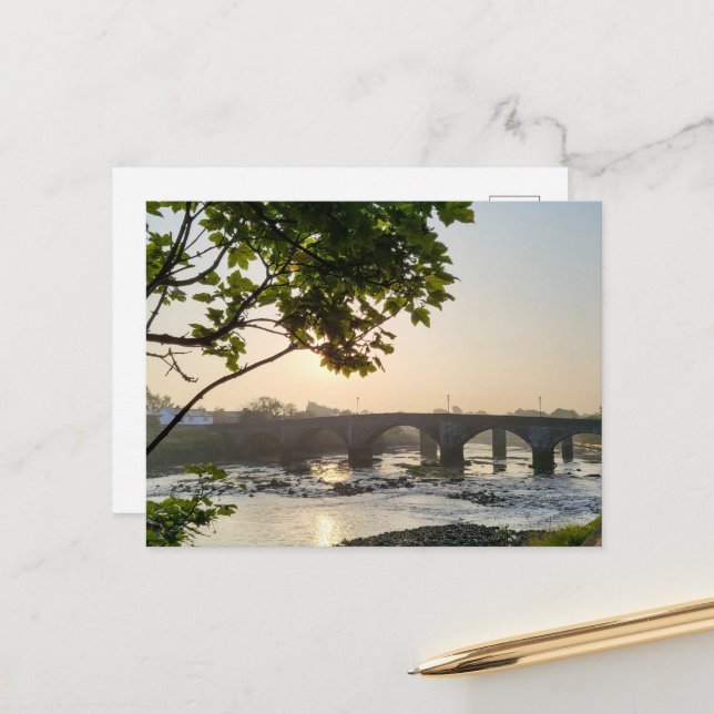 Carte Postale Pont Penworth (Devant/Arrière en situation)