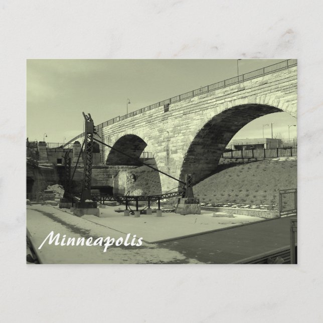 Carte Postale Pont Pierre Arche (Devant)