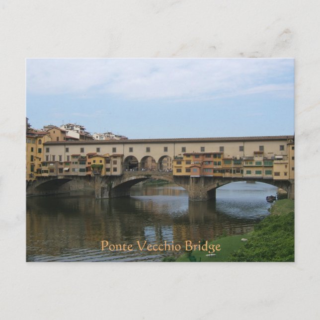 Carte Postale Pont Ponte Vecchio (Devant)