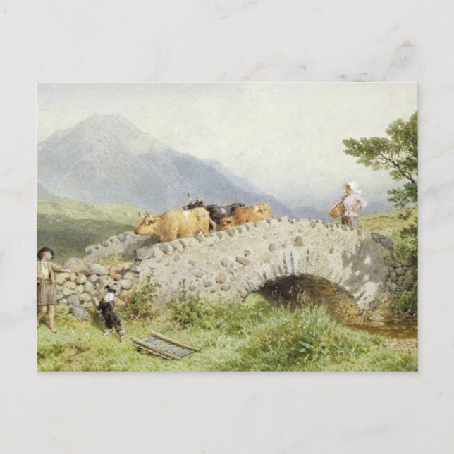 Carte Postale Pont près de Dalmally (w/c) (Devant)