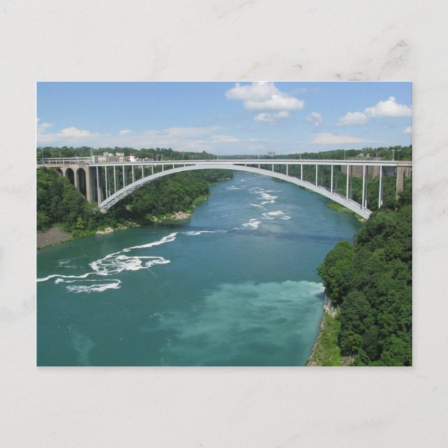 Carte Postale Pont Rainbow, Niagara Falls (Devant)