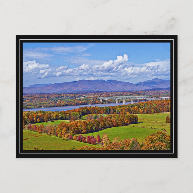Carte Postale Pont Rhinecliff à l'automne (Devant)