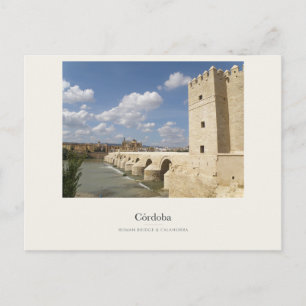 Carte Postale Pont romain de Cordoue et tour Calahorra