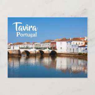 Carte Postale Pont Romain élégant de Portugal à Tavira