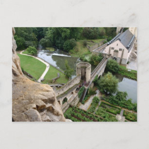 Carte Postale Pont Stierchen à l'extérieur des casemates rocheus