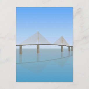 Carte Postale Pont Sunshine Skyway : Tampa Bay :