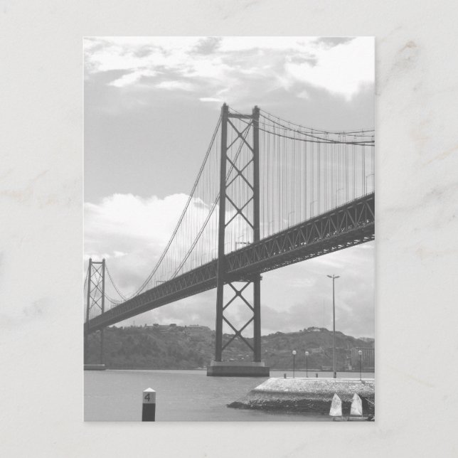 Carte Postale Pont sur la rivière Tejo (Devant)