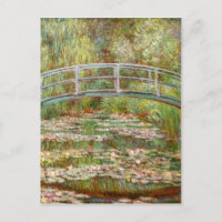 Pont sur un étang de nénuphars, Claude Monet