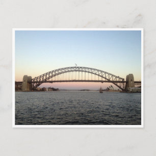 Carte Postale pont sydney sunset