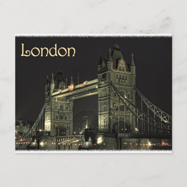 Carte Postale Pont tour (Devant)