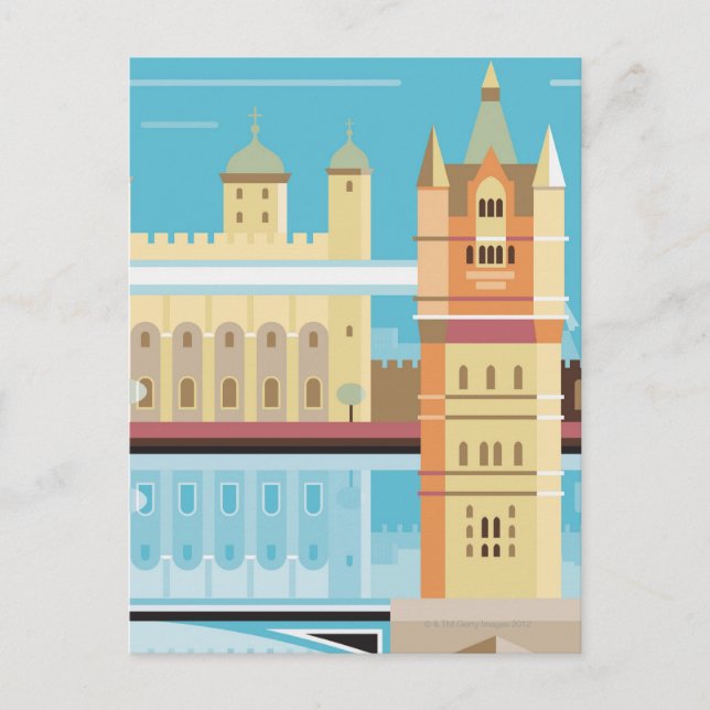 Carte Postale Pont tour 2 (Devant)